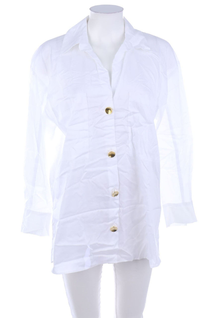 ZARA - Hemd-Bluse mit Kette - XS