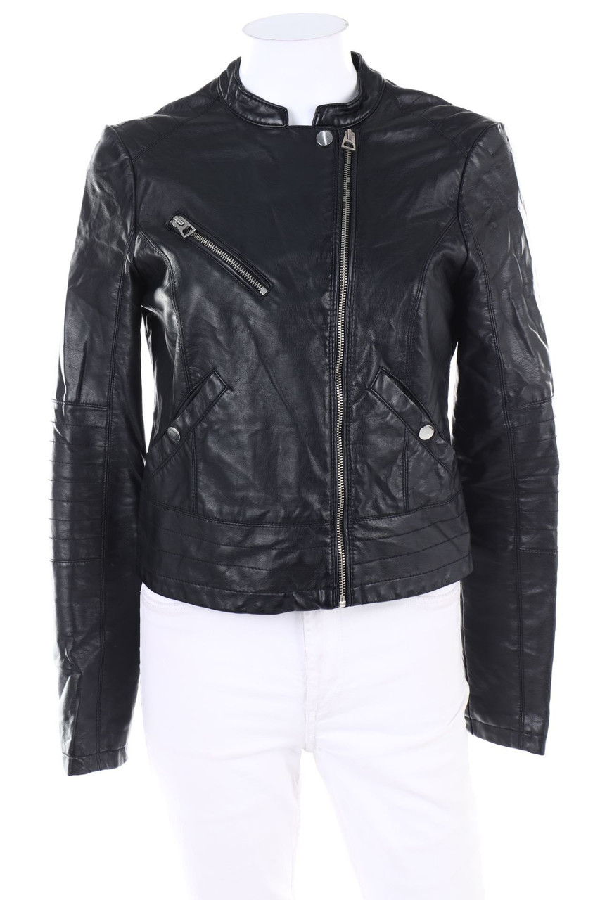 VERO MODA - Faux Leather-Jacke im Biker-Stil - S
