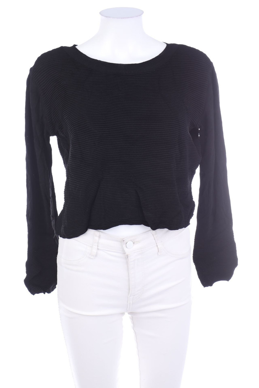 ZARA - Cropped-Strick-Pullover - M