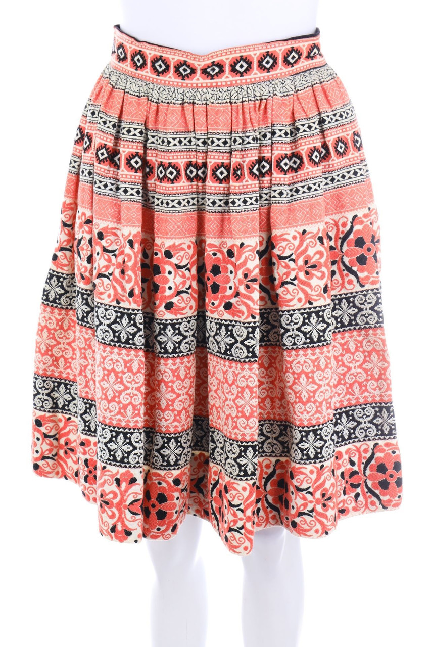 No Label - Skirt with floral print - D 36
