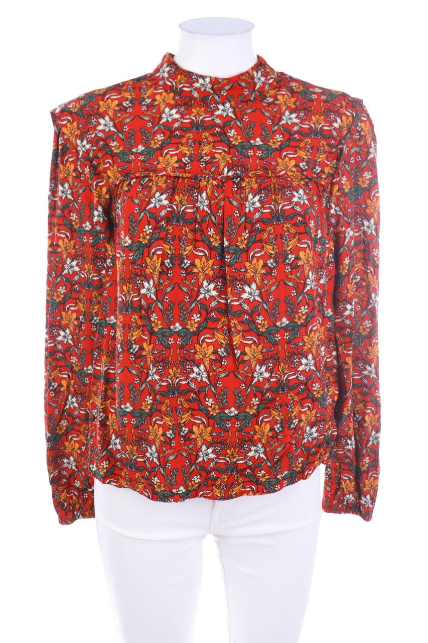 promod - Bluse mit Blumen-Print - S