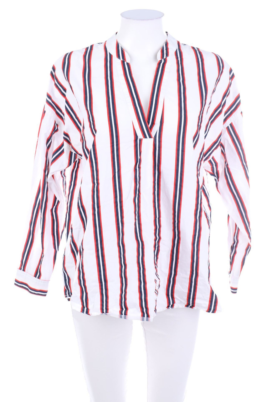 ESPRIT - Oversize-Bluse mit Streifen - D 36