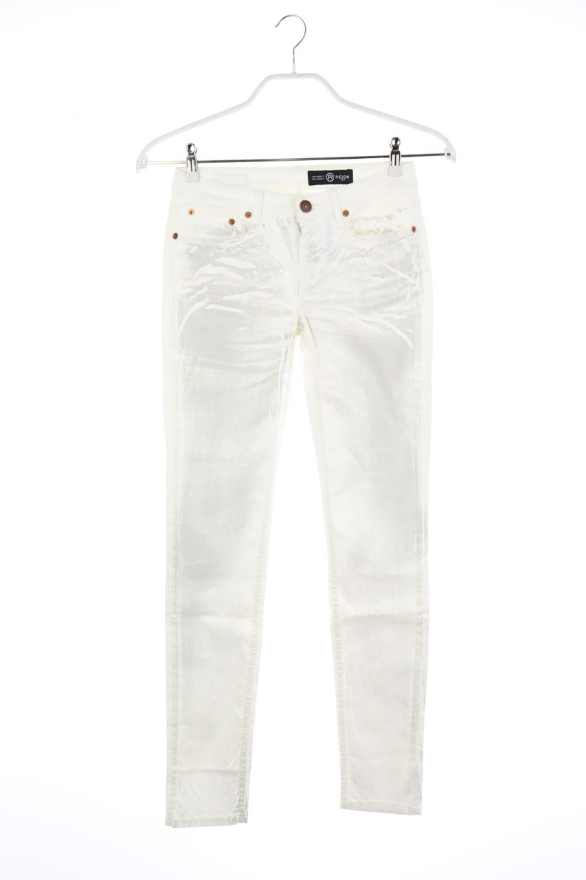 REIGN - Skinny-Jeans mit Print - W26