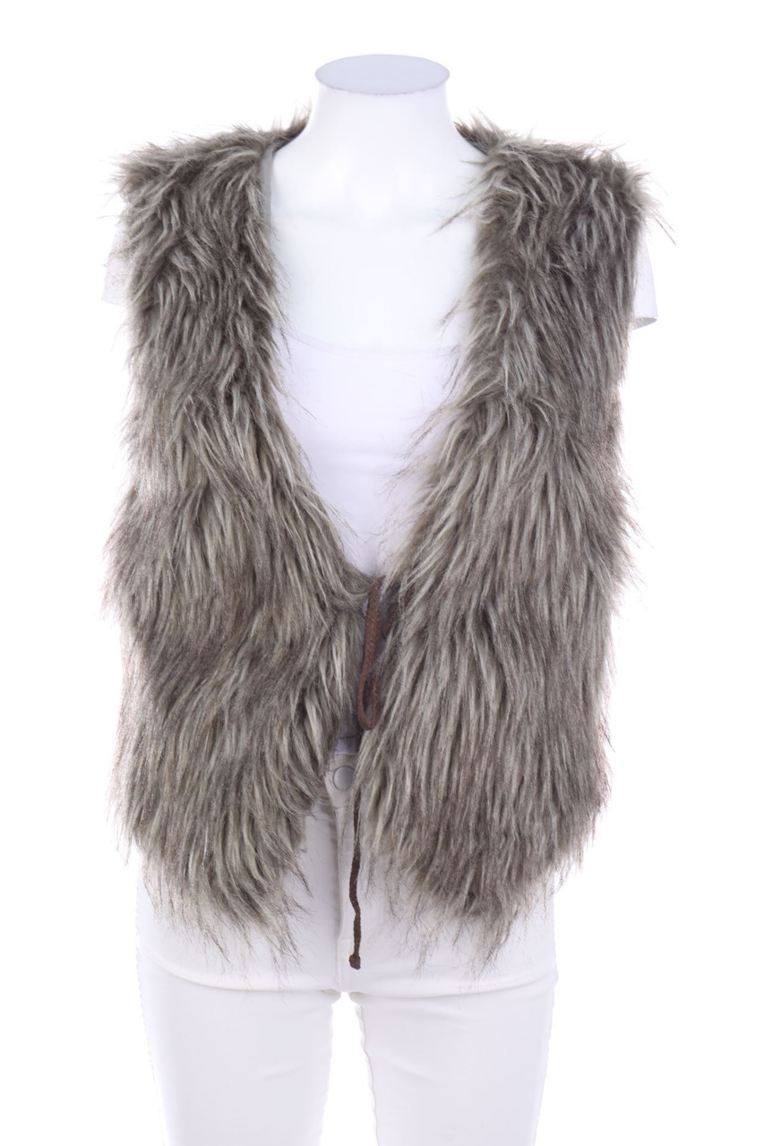 VERO MODA - Fake Fur-Weste - M