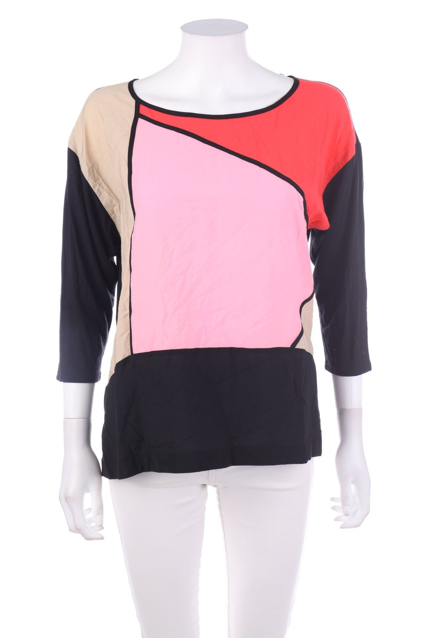 comma - Bluse mit 3/4-Ärmel - D 38