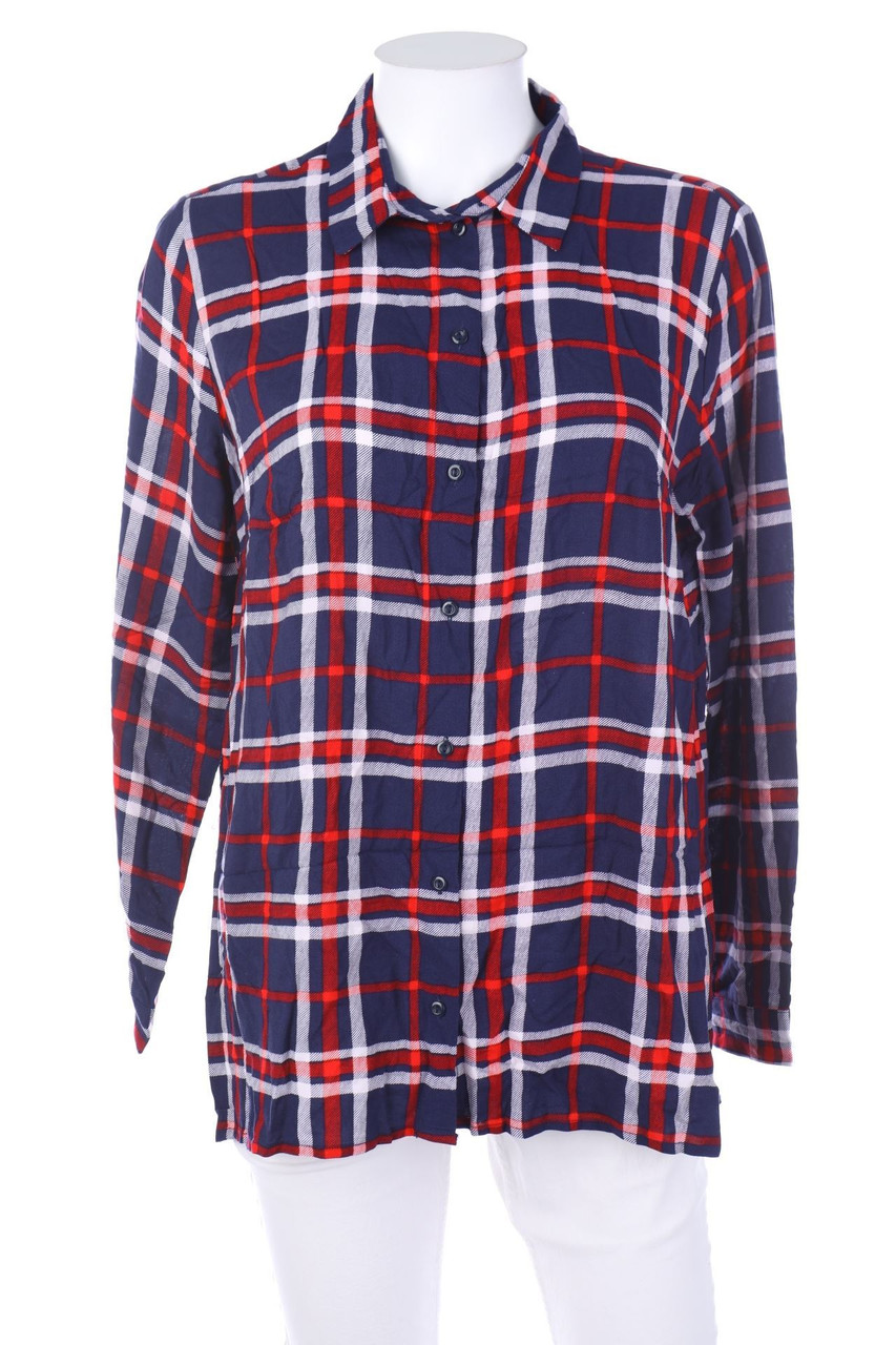 H&M DIVIDED - Bluse mit Karo-Muster - D 38