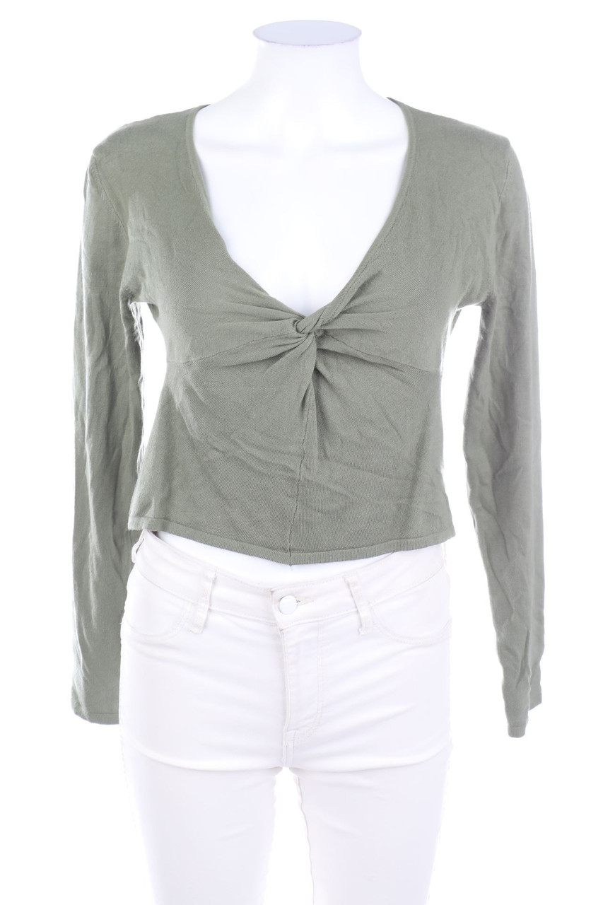 H&M DIVIDED - Cropped-Strick-Pullover - M