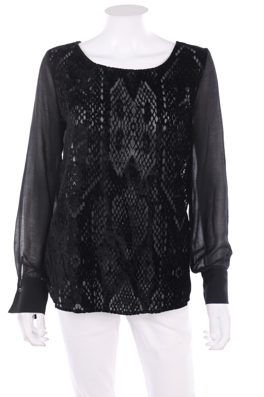 SISLEY - Bluse mit Keyhole - D 38