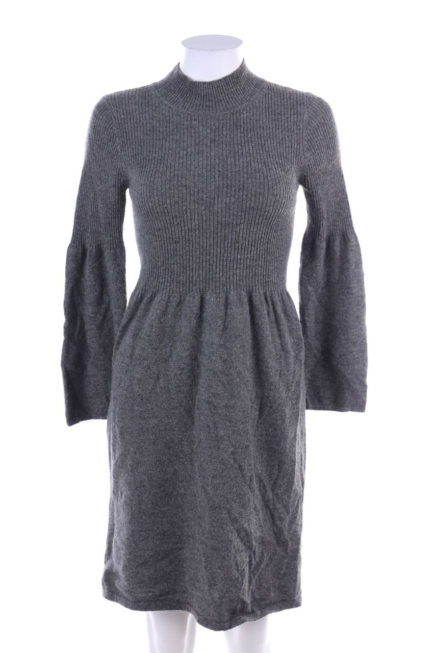 HALLHUBER - Knit Dress with Trumpet Sleeves - XS