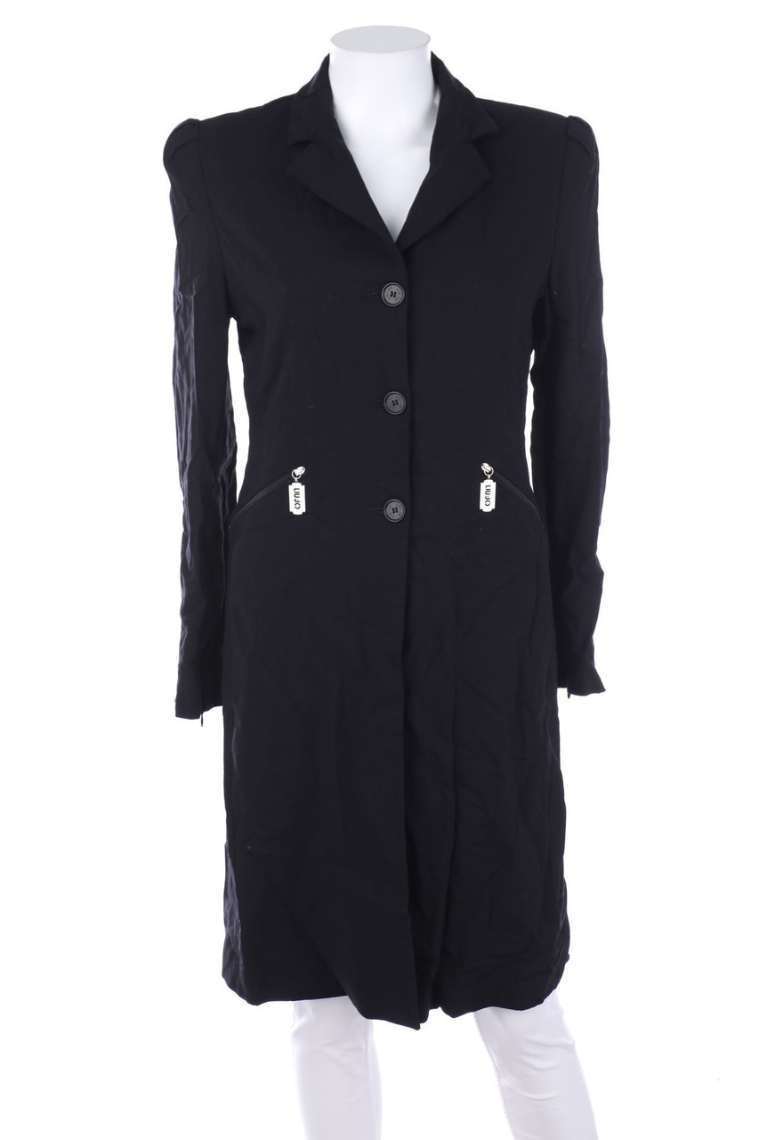 LIU JO - Blazer-Mantel aus Schurwoll-Mix mit Puffärmeln - D 38