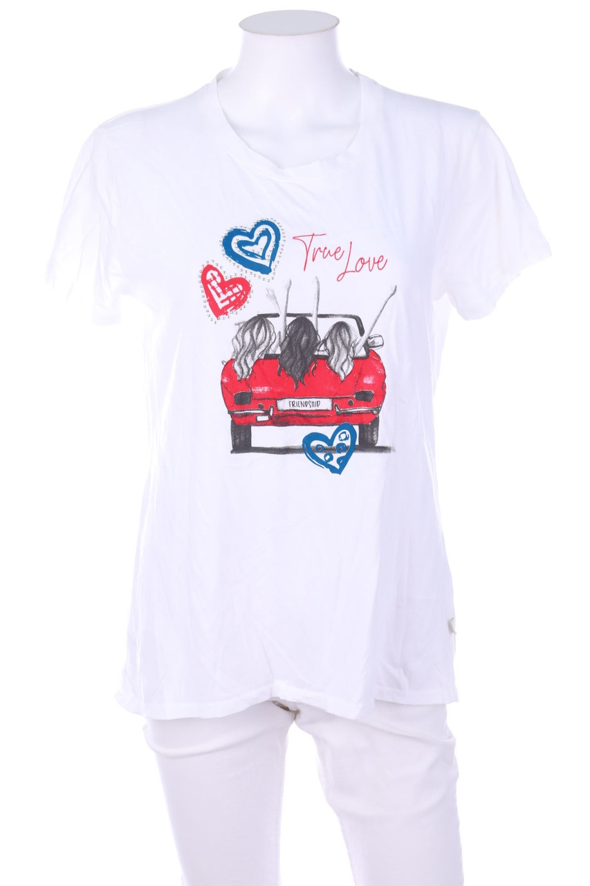 HEIMATLIEBE - Shortsleeve-Shirt with Print - M