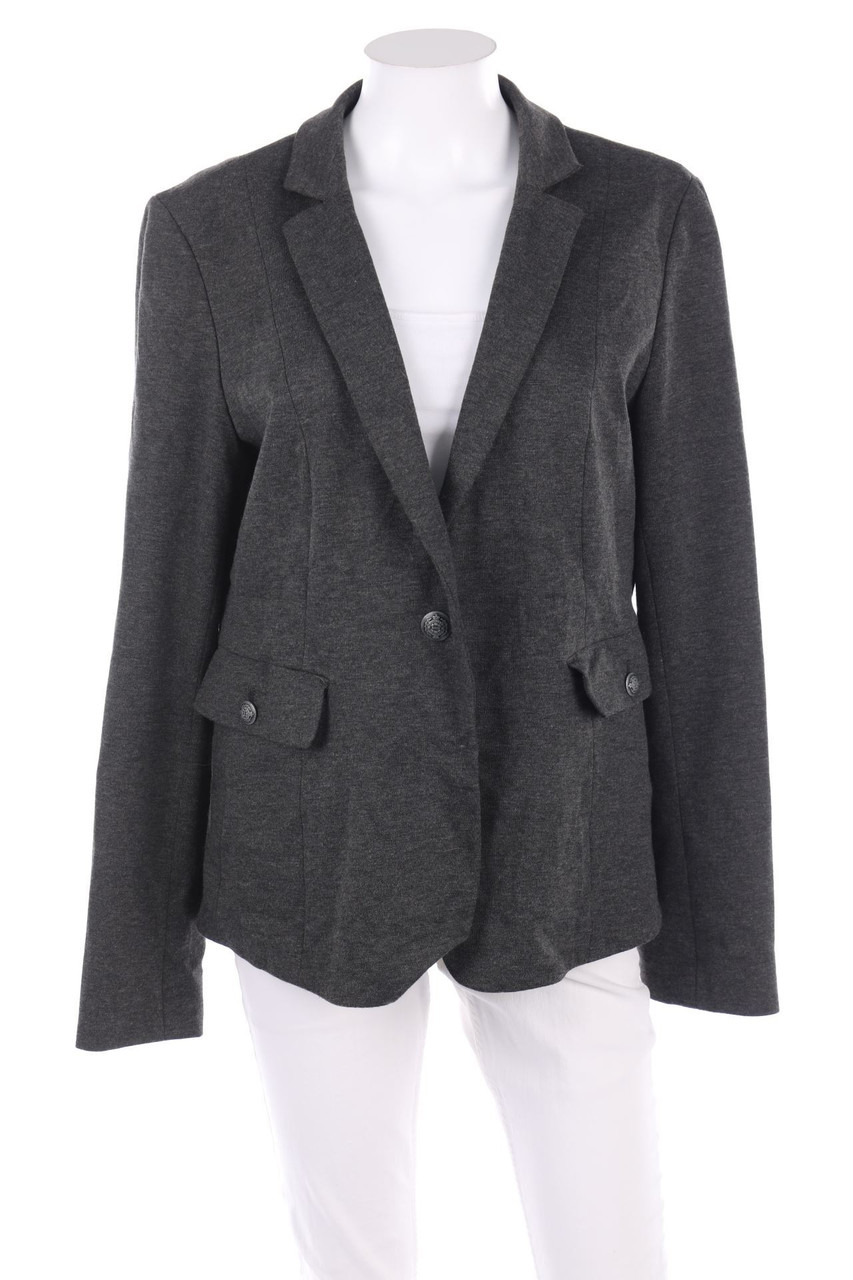WE FASHION - Jersey-Blazer mit Schmuck-Knöpfen - XL