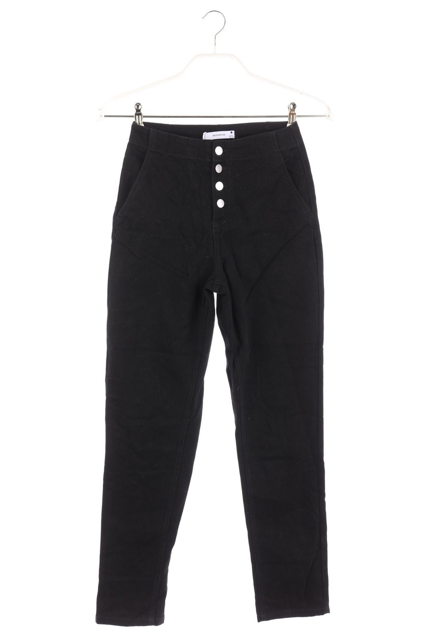 RESERVED - High Waist-Pants with Buttons - D 34