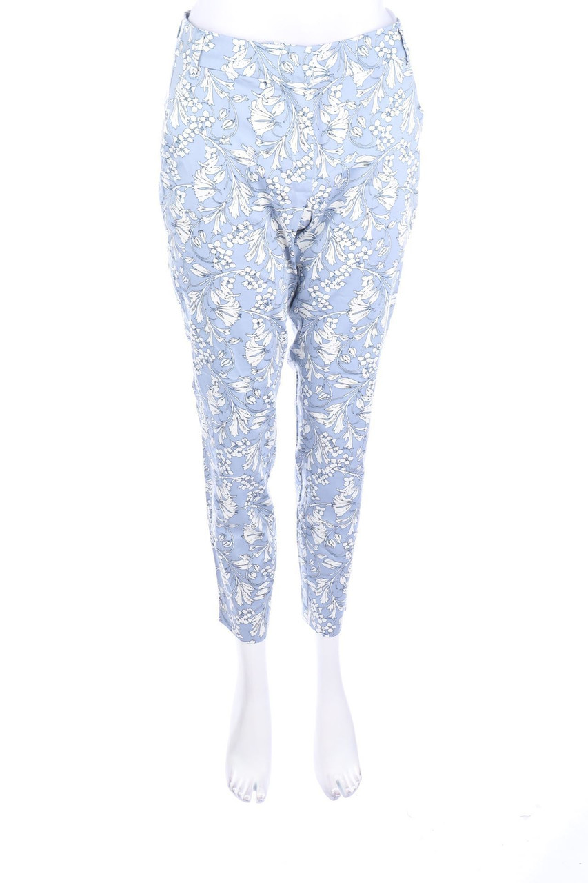 s.Oliver - Hose mit Blumen-Print - D 38