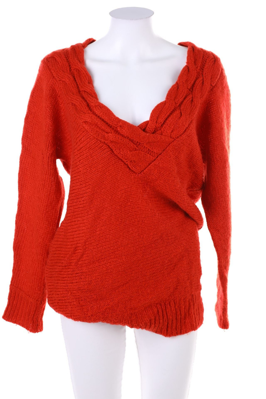 H&M - Long-Strick-Pullover mit Mohair - S