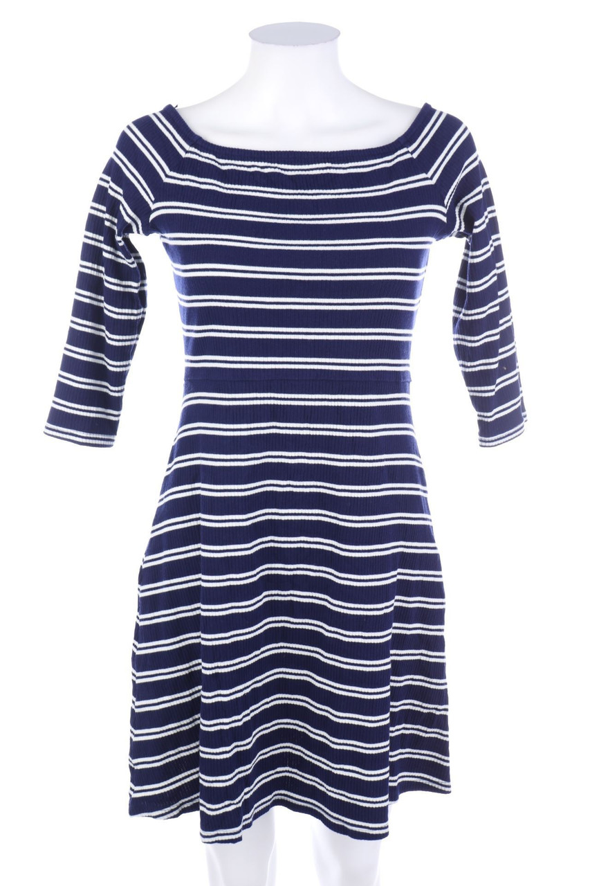 ESPRIT - Carmen-Kleid mit Streifen - S