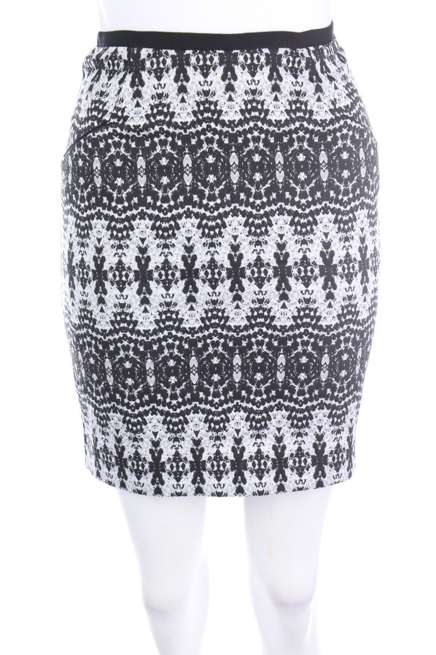 H&M - Rock mit Print - D 34