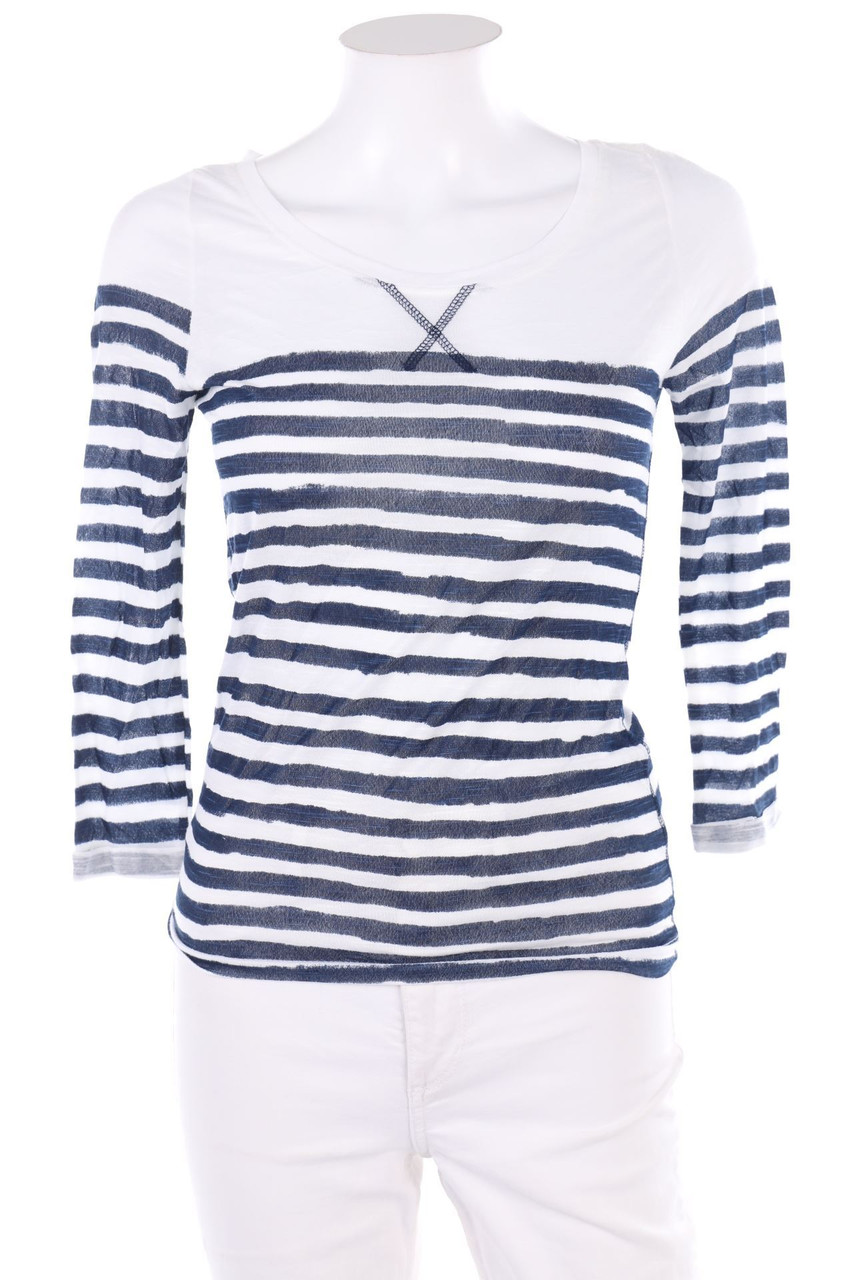 Chicorée - 3/4-Sleeve Shirt with Stripes - XS