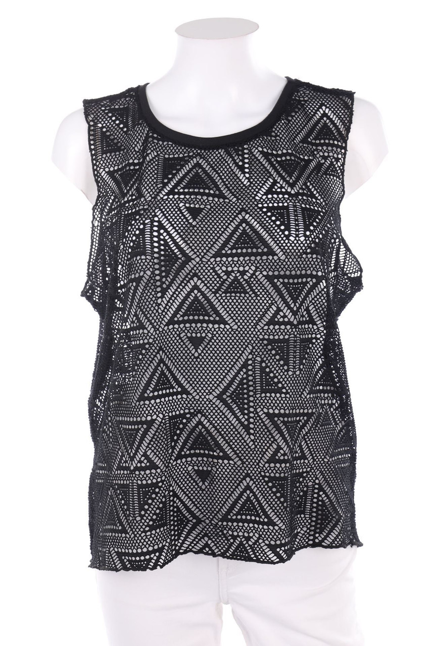 even&odd - Blouse Top, Lace - M