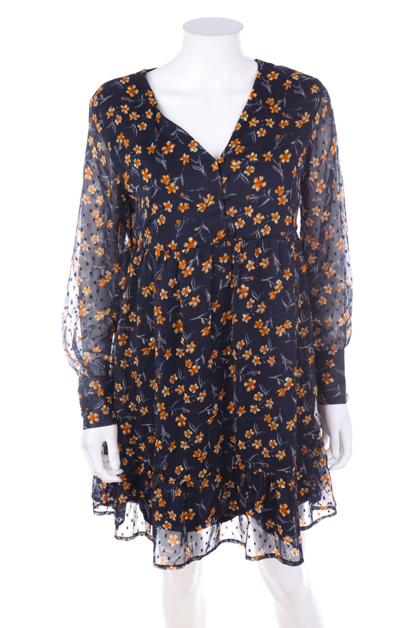 JDY - Kleid mit Blumen-Print - D 36