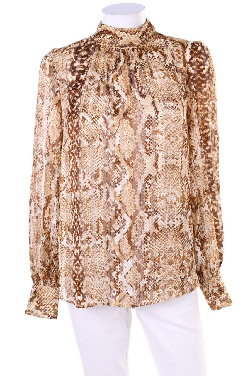 H&M - Bluse mit Animal-Print - D 36