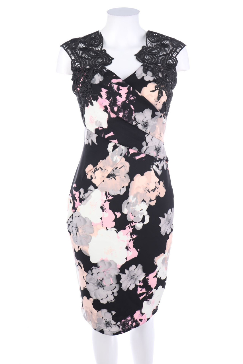 LIPSY LONDON - Cocktailkleid mit Blumen-Print - S
