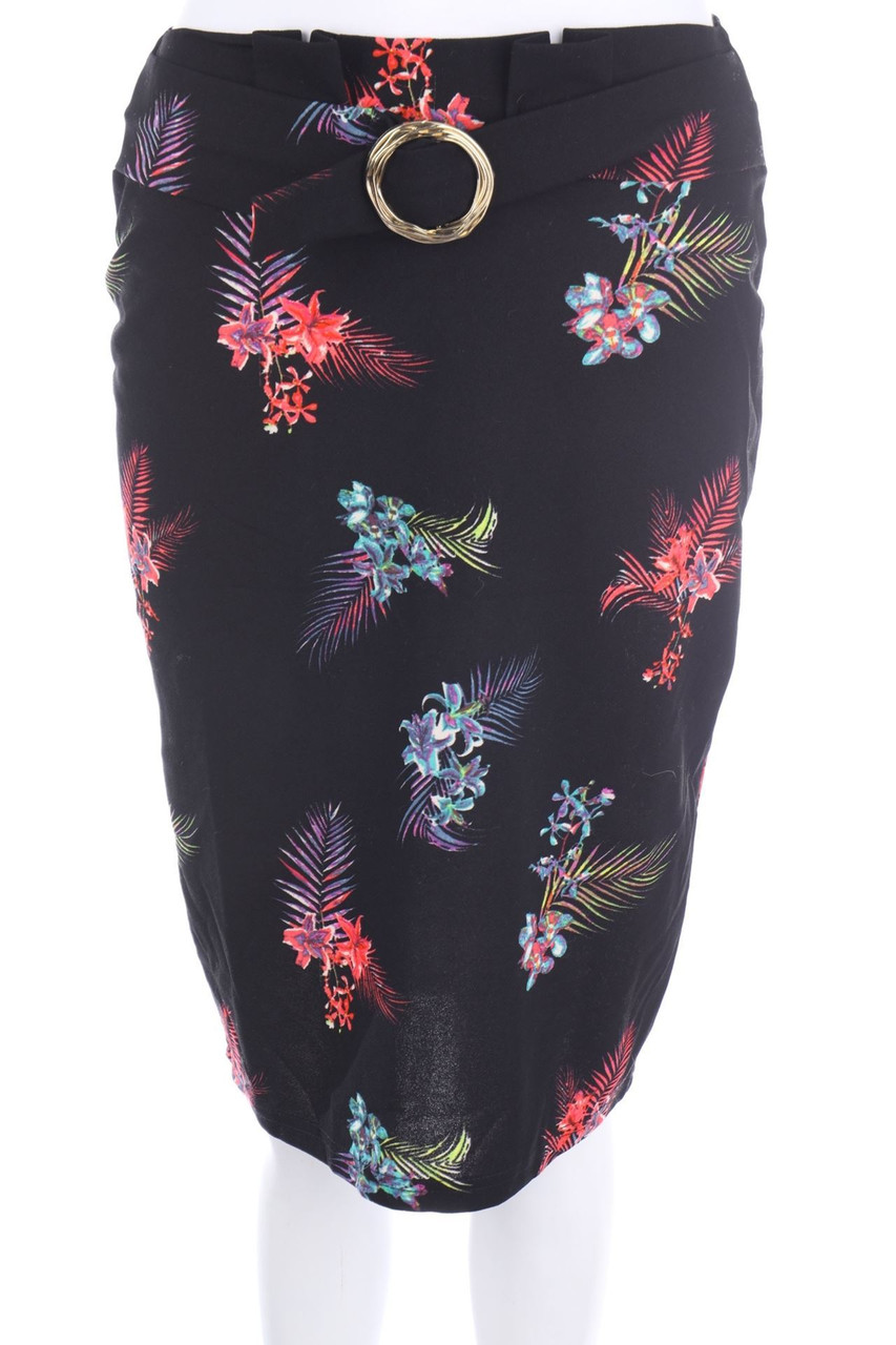 MOSQUITOS - Skirt with Flower Print - D 38