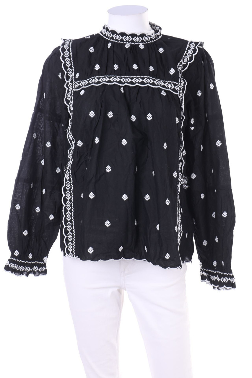 TOPSHOP - Blouse with Embroideries - D 36