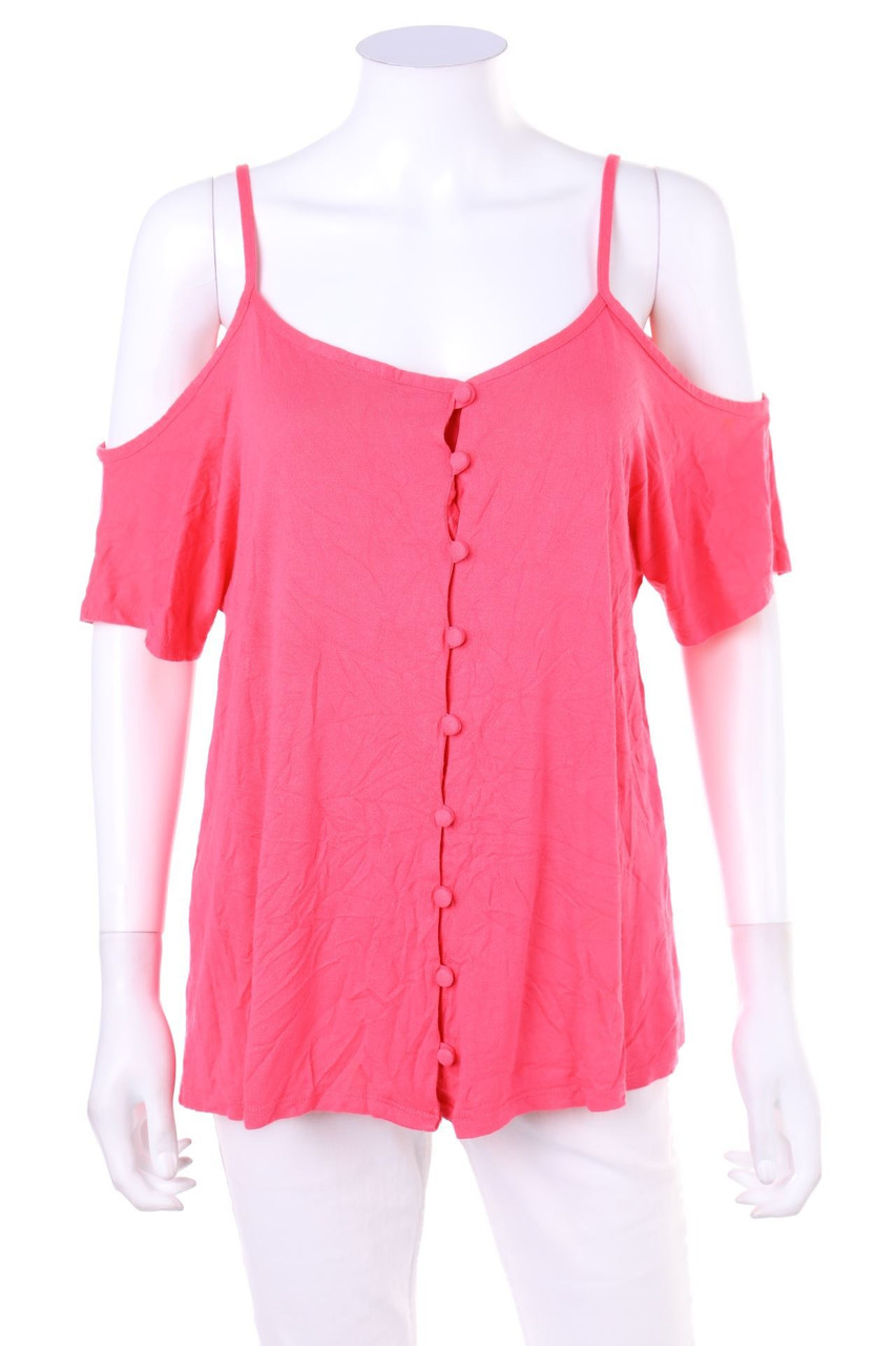 George. - Cold-Shoulder-Bluse - D 36