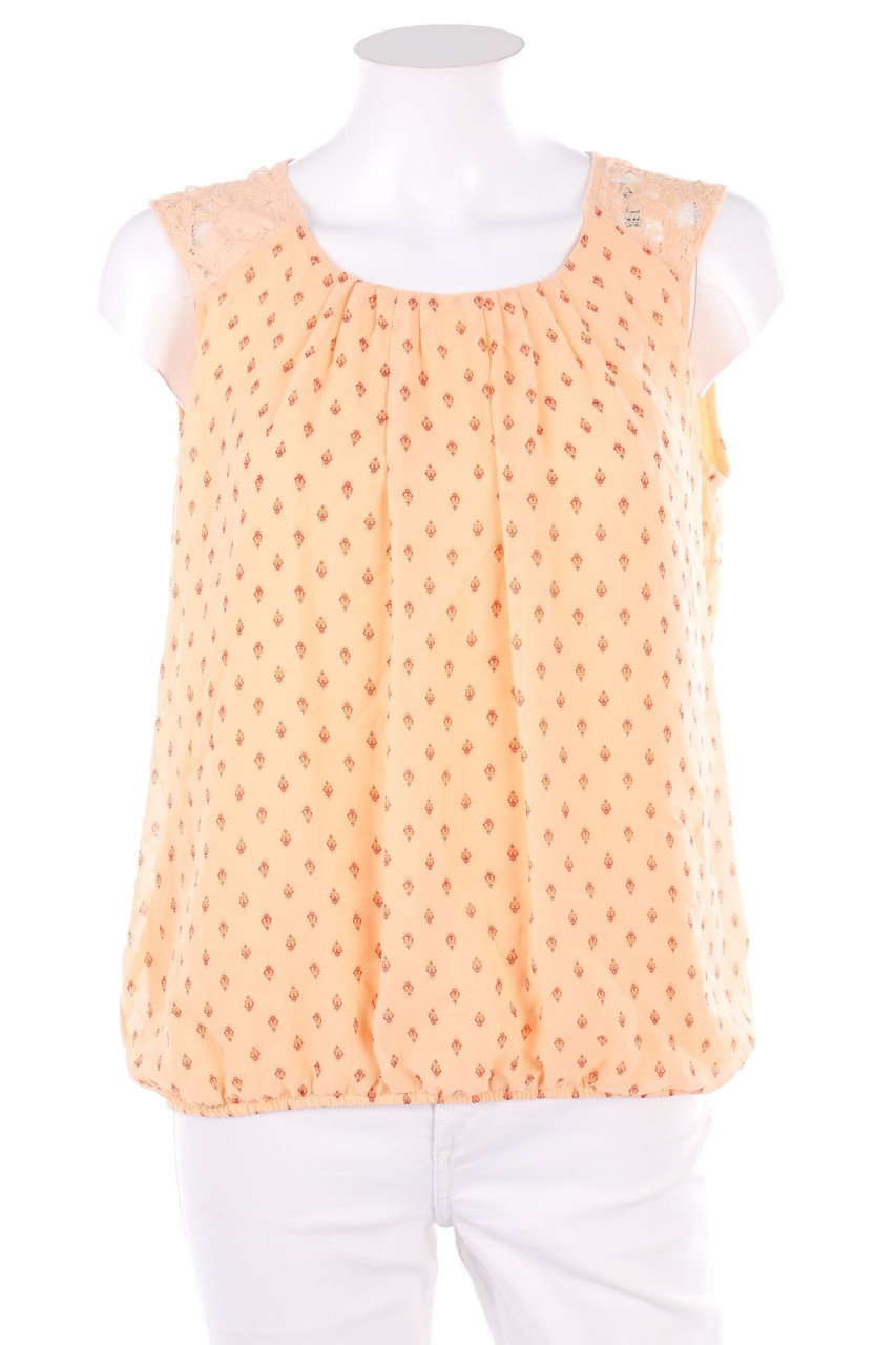 No Label - Blouse Top with Pattern - D 40