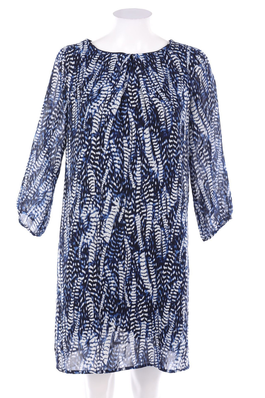 H&M - Shift-Kleid mit Muster - D 36