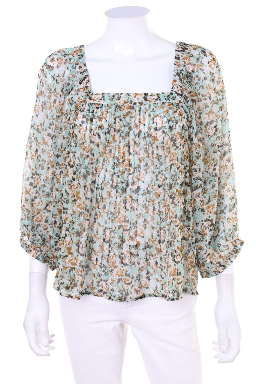 AVANT PREMIERE - Blouse with Flower Print - D 40