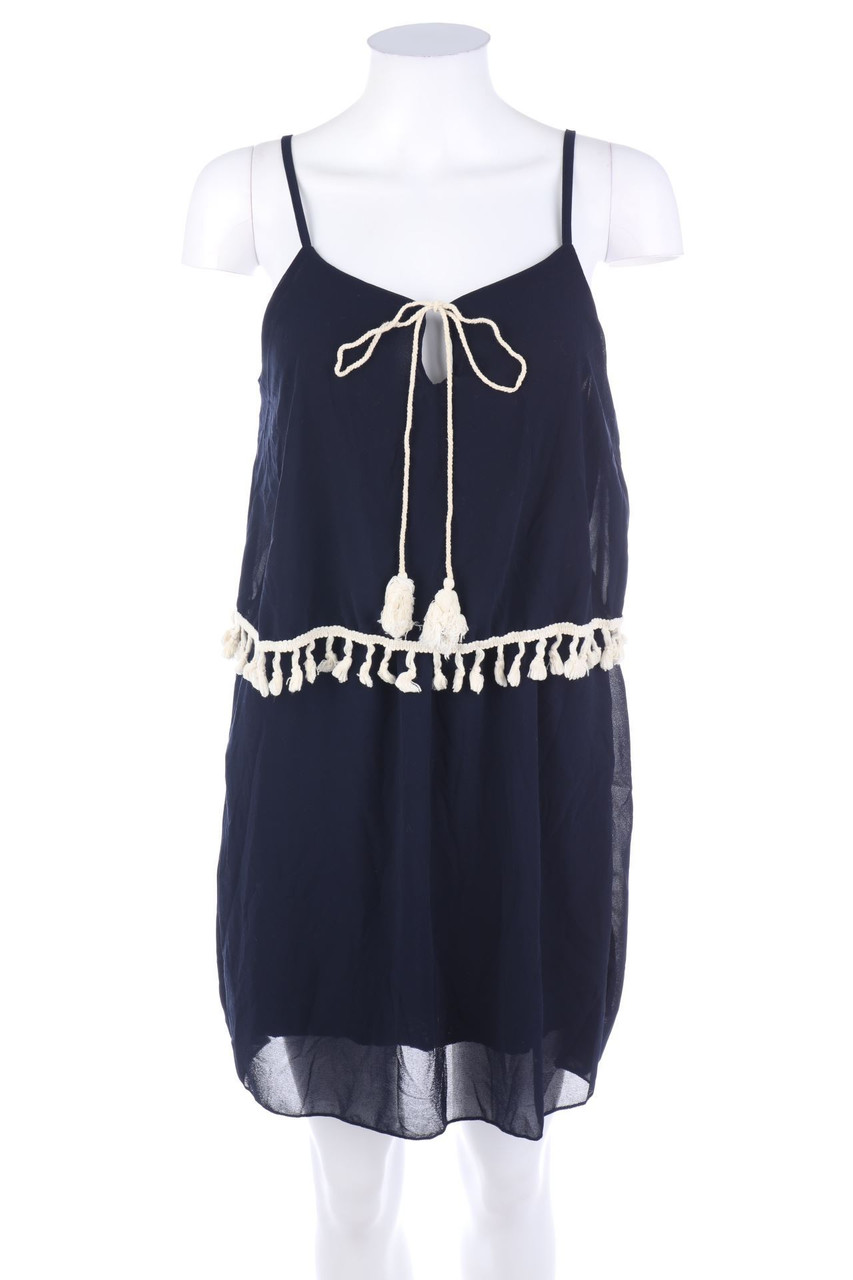 Hailys - Kleid mit Fransen - M