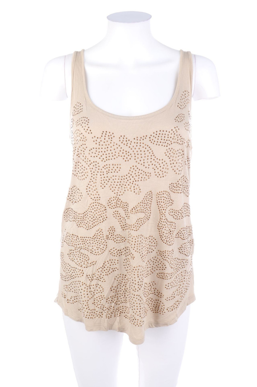 BERSHKA collection - Top with Rhinestones - L