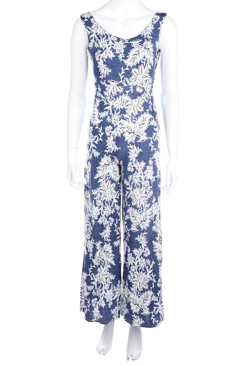 No Label - Jumpsuit with Flower Print - S