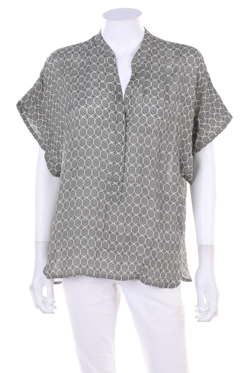 set - Tunika-Bluse aus Seiden-Mischung - D 36