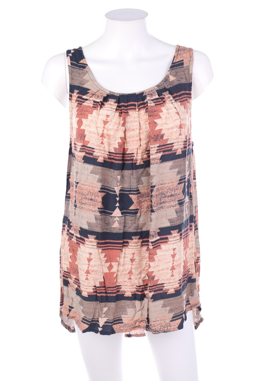 minimum - Top with Ethno Print - D 42