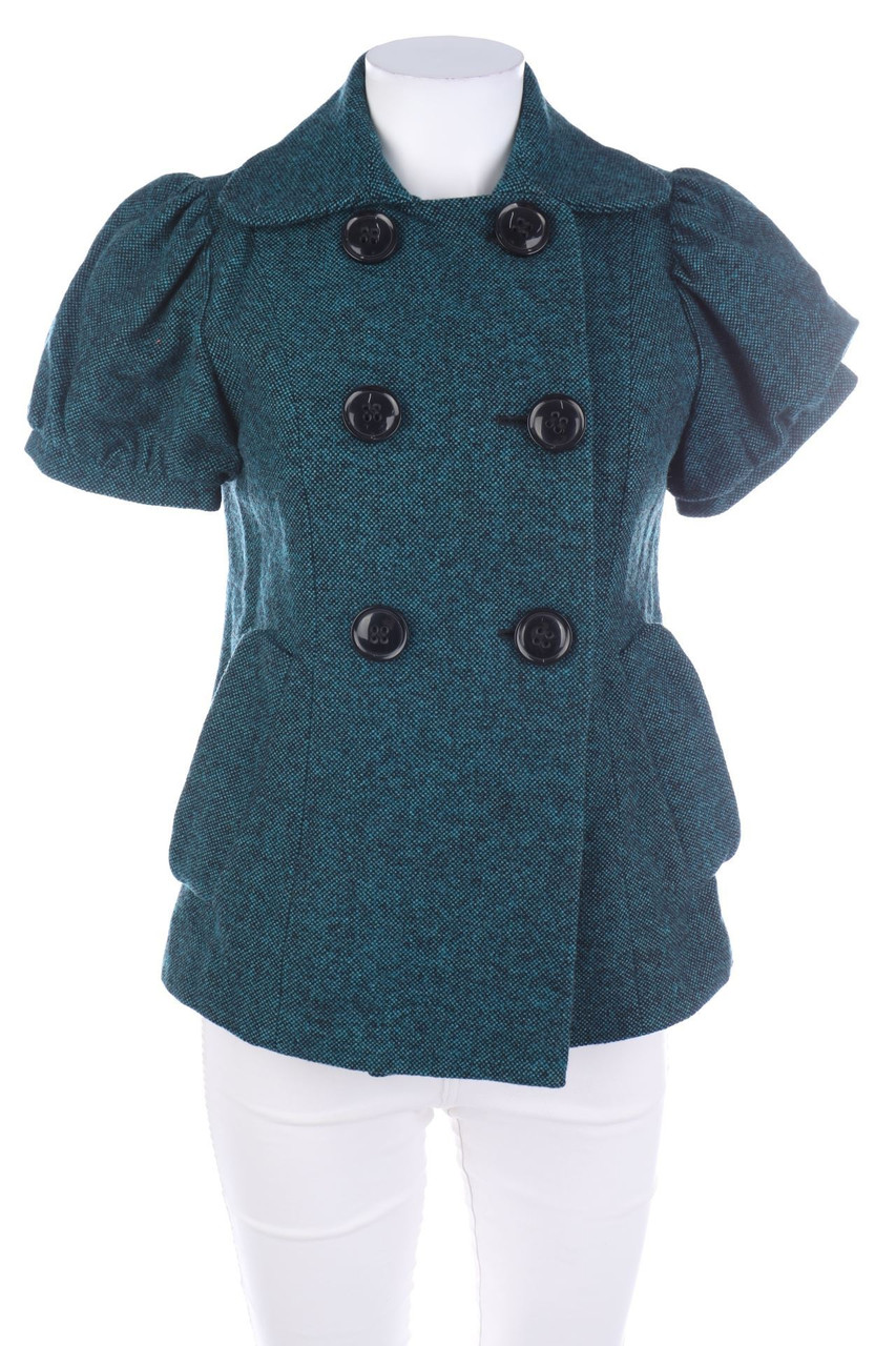 SECONDHAND - Kurzarm-Blazer-Jacke - D 32