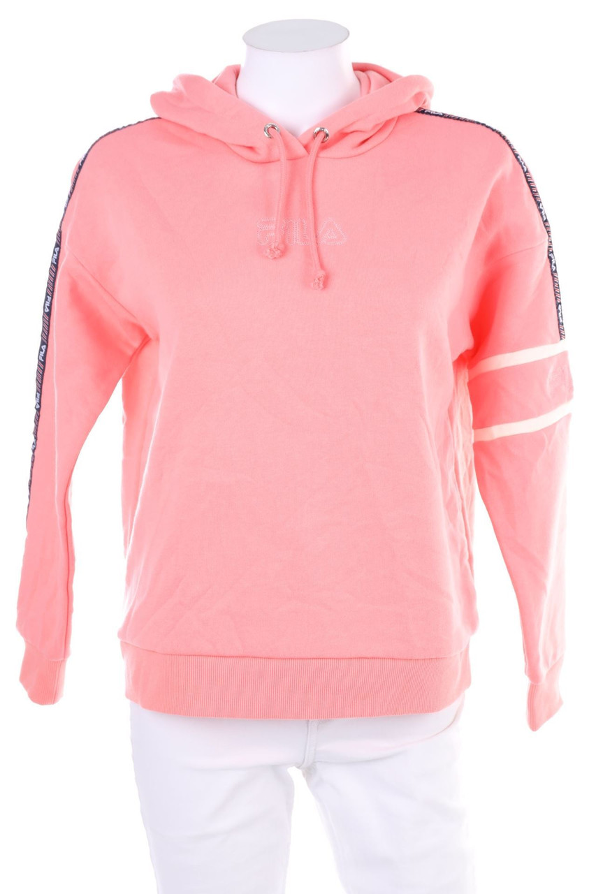 FILA - Kapuzen-Pullover mit Logo-Stickerei - S
