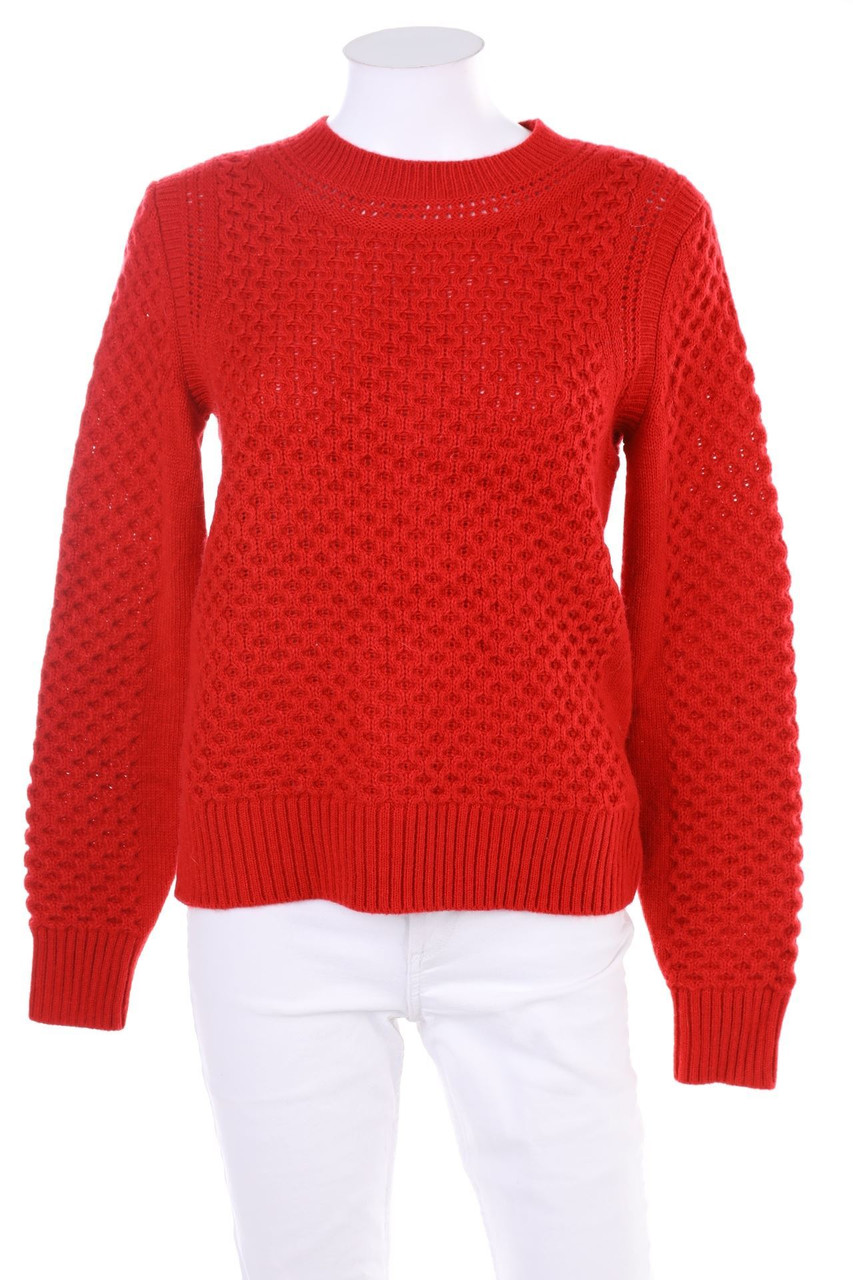 IKKS WOMEN - crewneck pullover, Wool-Blend - L