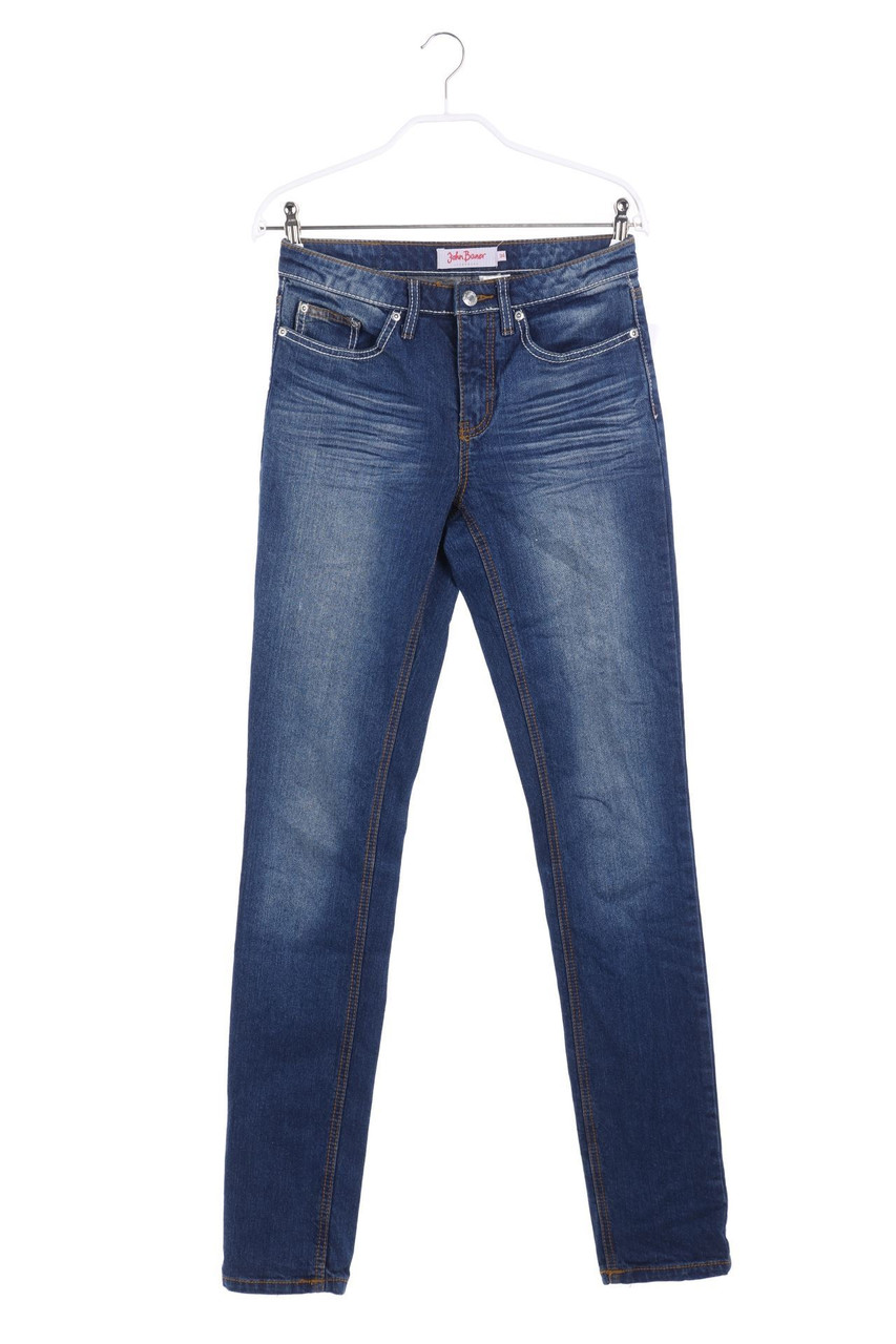 John Baner - Used Look Skinny-Jeans - D 34