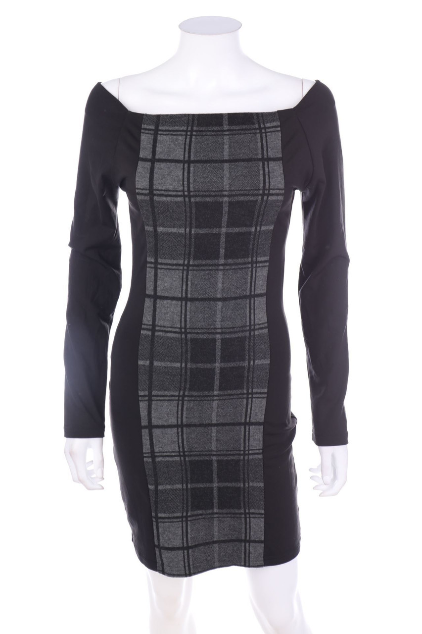 Merimar - Kleid mit Karo-Muster - D 36
