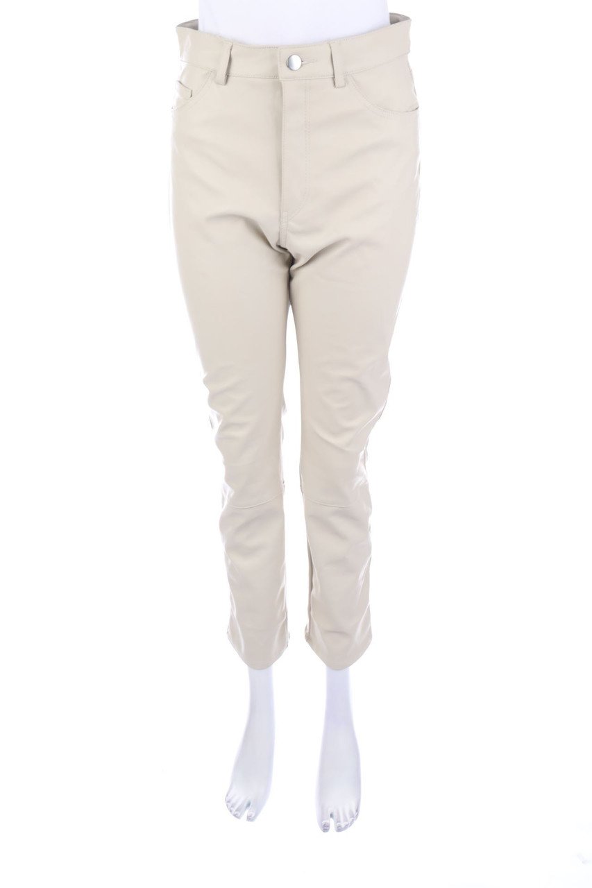 H&M - Kunstleder-Hose - D 38