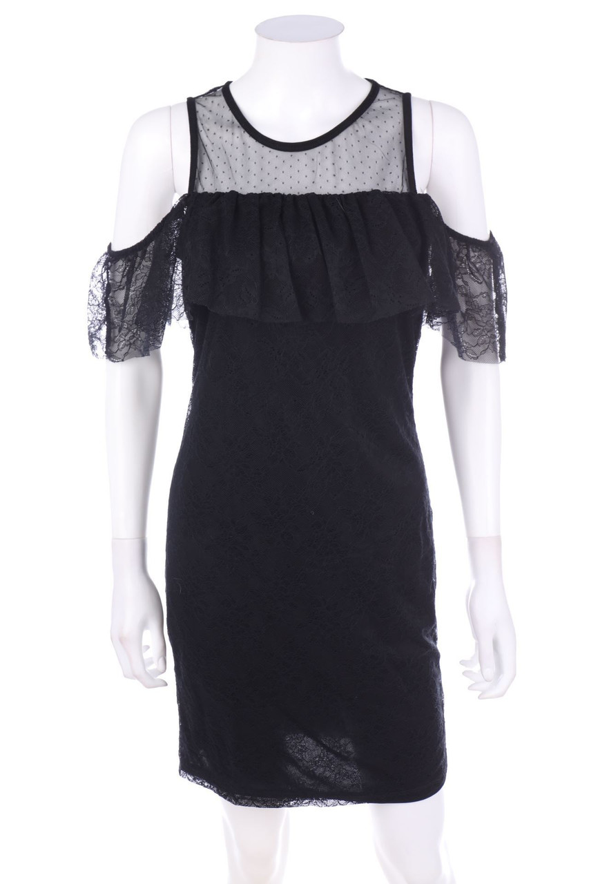 TALLY WEiJL - Cold-Shoulder-Dress, Lace - XL