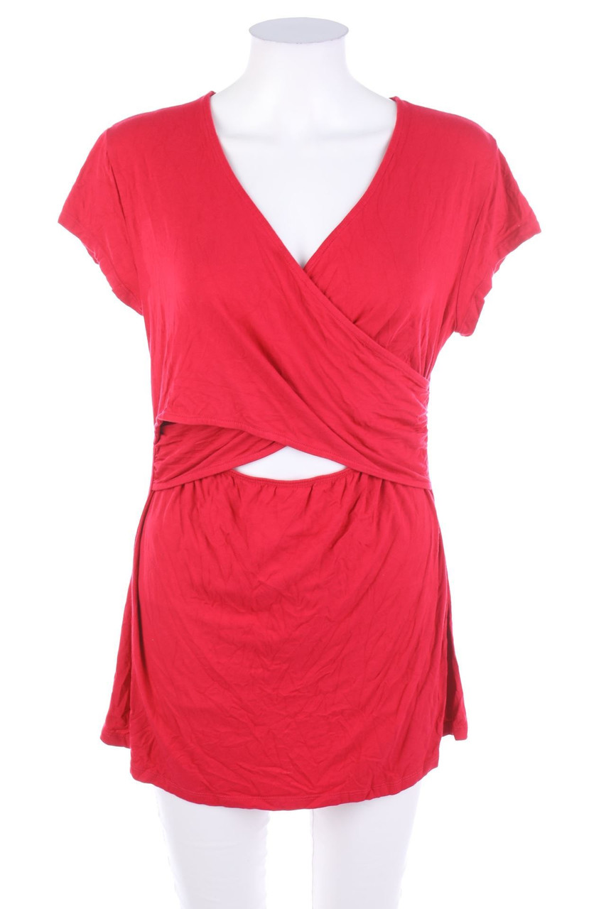 ENVIE de FRAISE paris - Shortsleeve-Shirt with Wrap-Effect - D 40-42