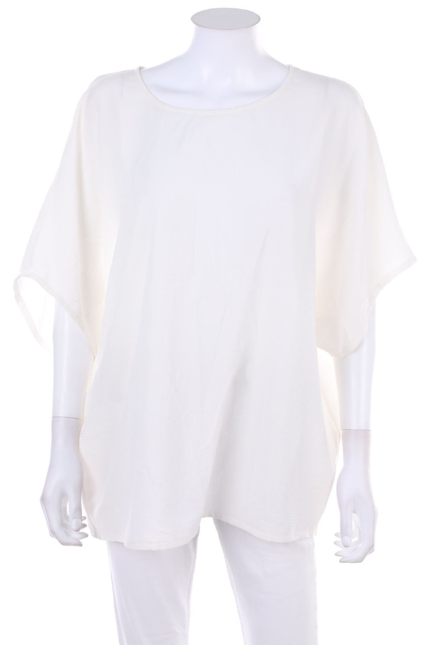 OPUS - Clean Chic Oversize-Shortsleeve Blouse - XXL