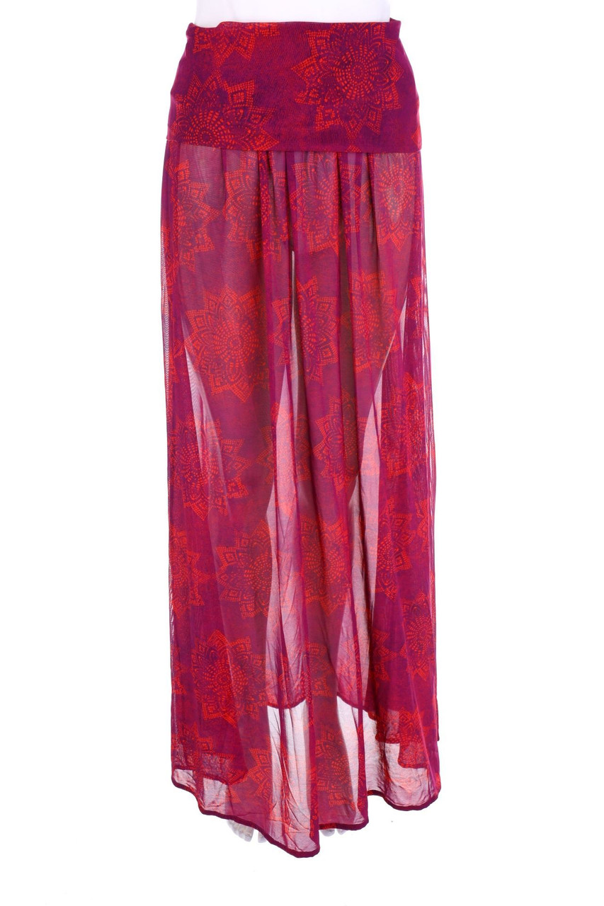 FISICO - Skirt with Flower Print - S