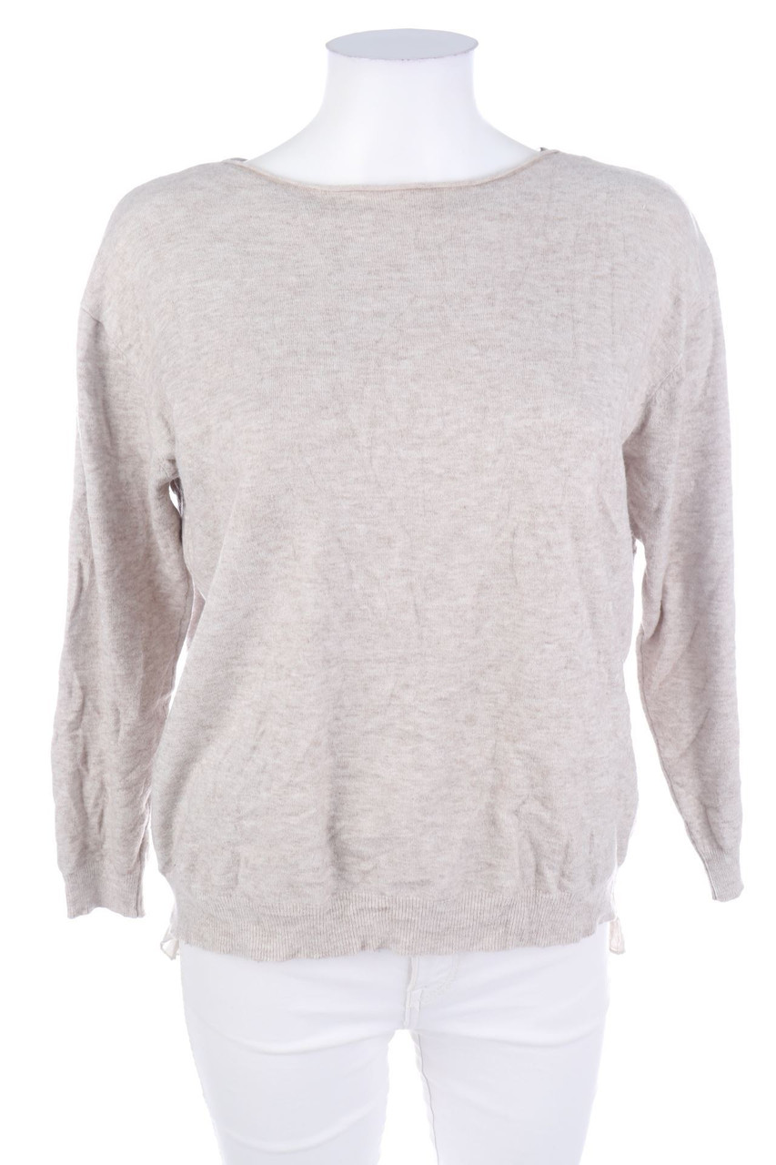 Ohne Label - Strick-Pullover im Layer Look - D 42