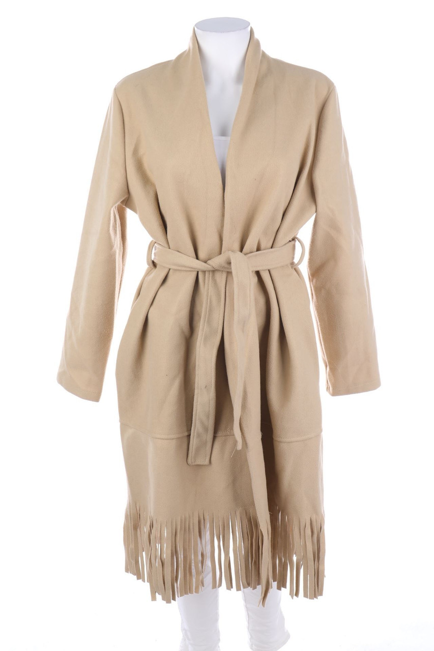 SECONDHAND - Coat with Fringes - D 38