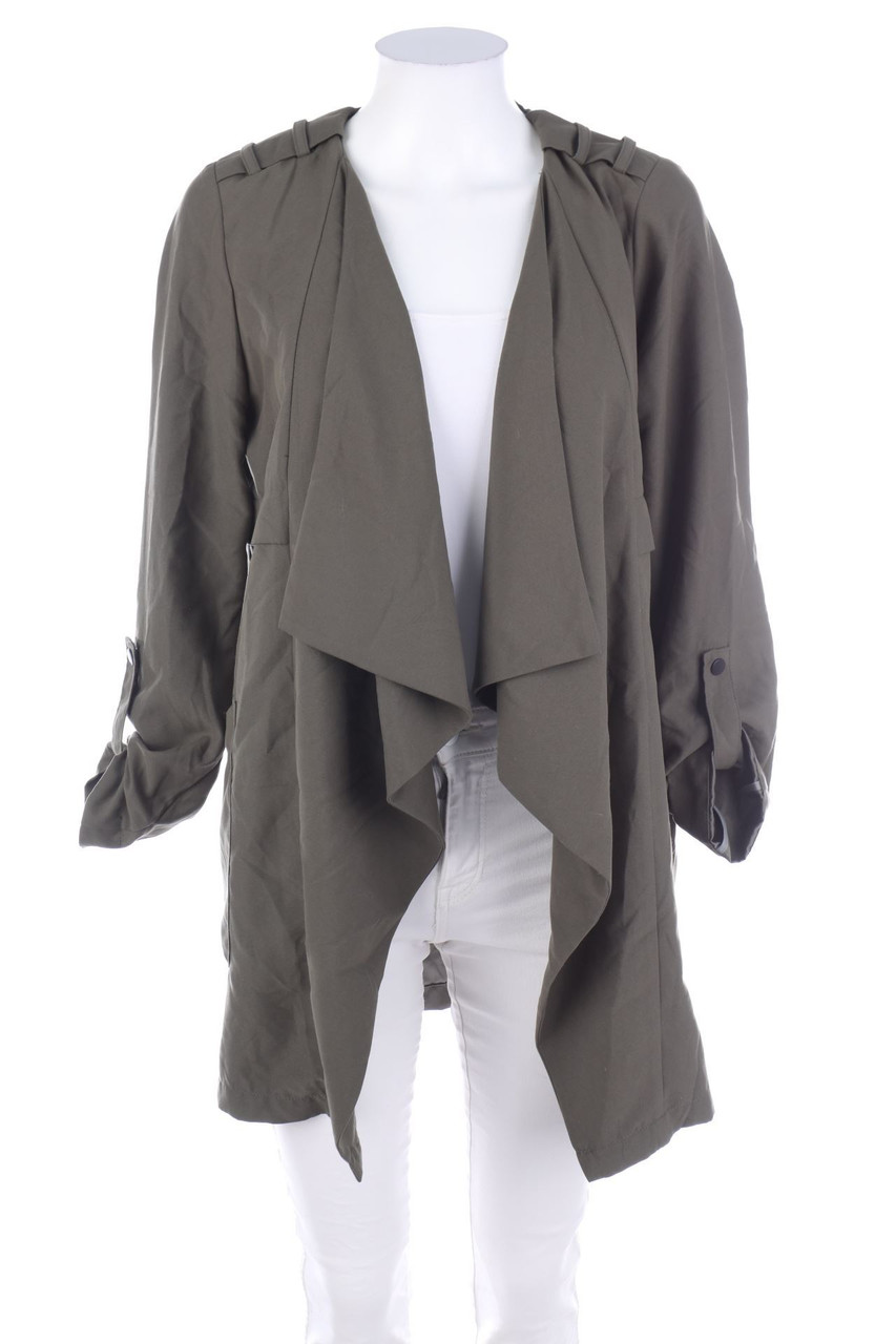 VERO MODA - Jacke mit Krempel-Ärmeln - XS